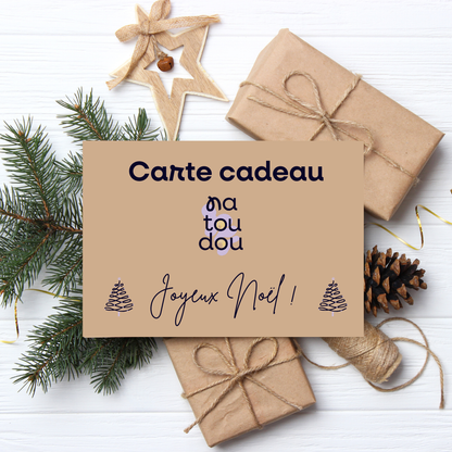 Carte cadeaux Natoudou